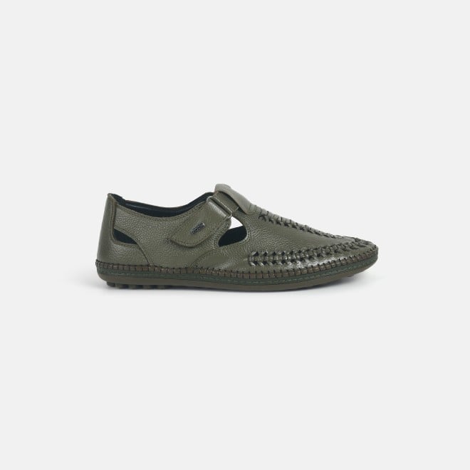 Mochi Men Olive Casual Sandals (SKU: 18-972-49-40)