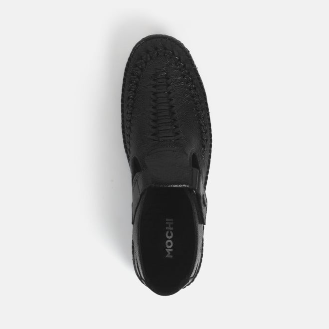 Mochi Men Black Casual Sandals (SKU: 18-972-11-40)