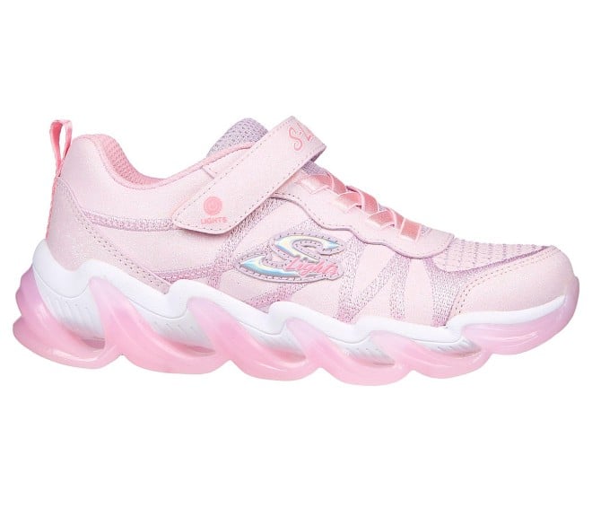 Skechers Kids Unisex Light Pink Sports Sneakers (SKU: 186-302330-78-1)