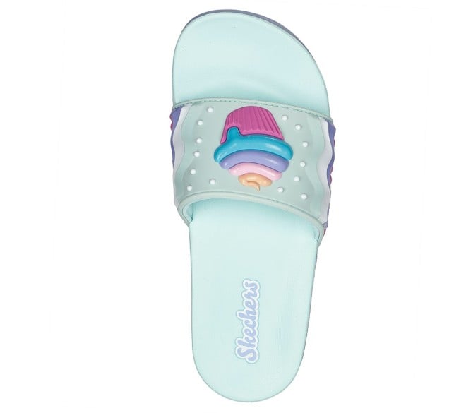 Skechers Kids Unisex Light-Blue Casual Slip Ons (SKU: 186-302979-32-2)