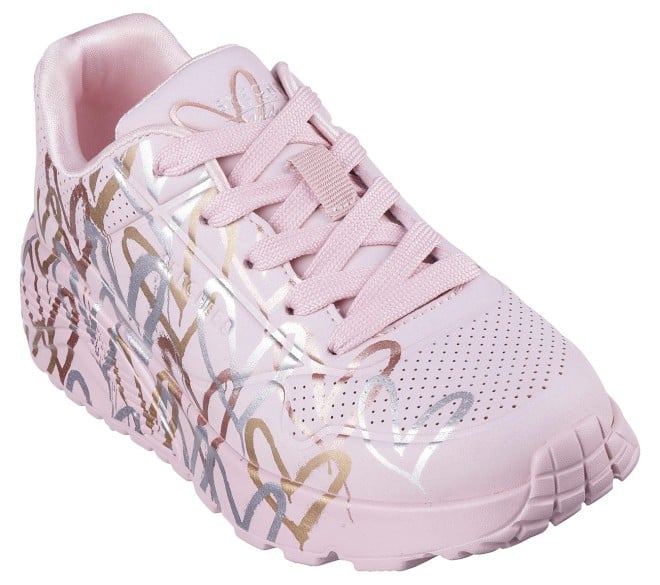 Skechers Kids Unisex Peach Sports Sneakers (SKU: 186-314067-80-2)