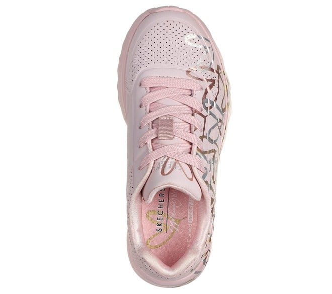 Skechers Kids Unisex Peach Sports Sneakers (SKU: 186-314067-80-2)