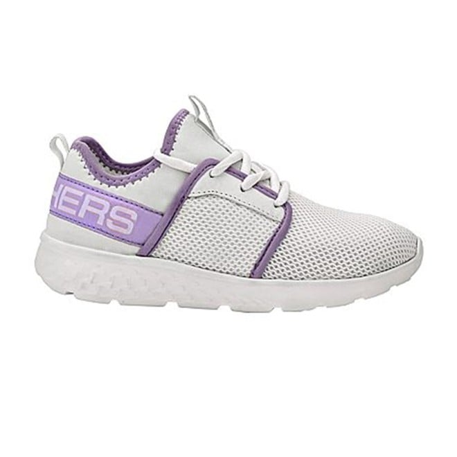 Skechers Girls White Sports Slippers