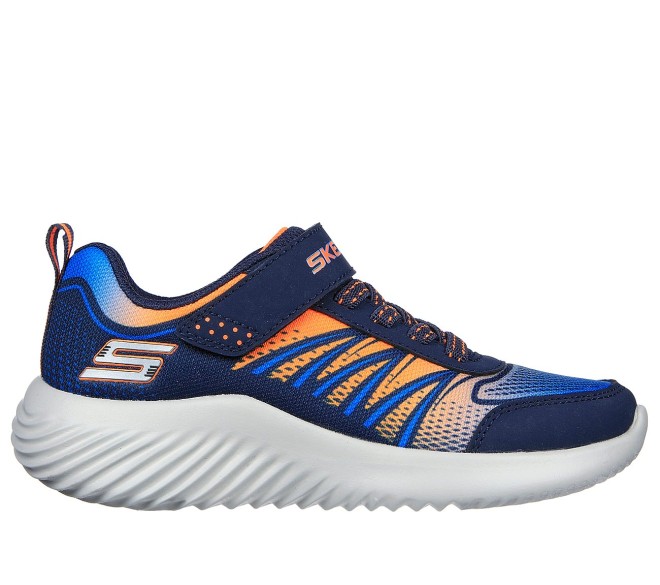 Skechers Kids Unisex Blue Sports Sneakers (SKU: 186-403737-45-1)