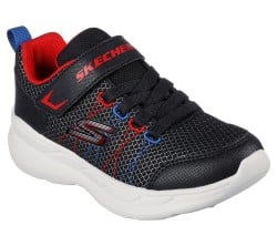 Unisex Black-Multi Sports Sneakers