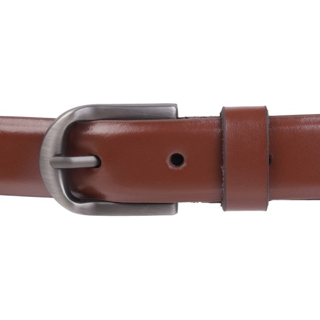 Mochi Women Tan Womens Belts Pin Buckle (SKU: 187-13-23-32)