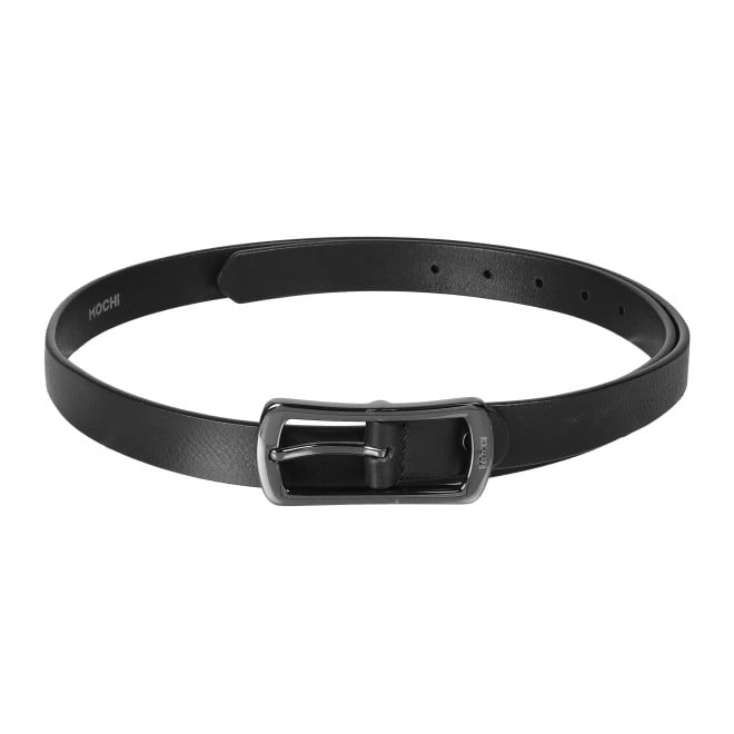 Mochi Women Black Womens Belts Pin Buckle (SKU: 187-14-11-40)