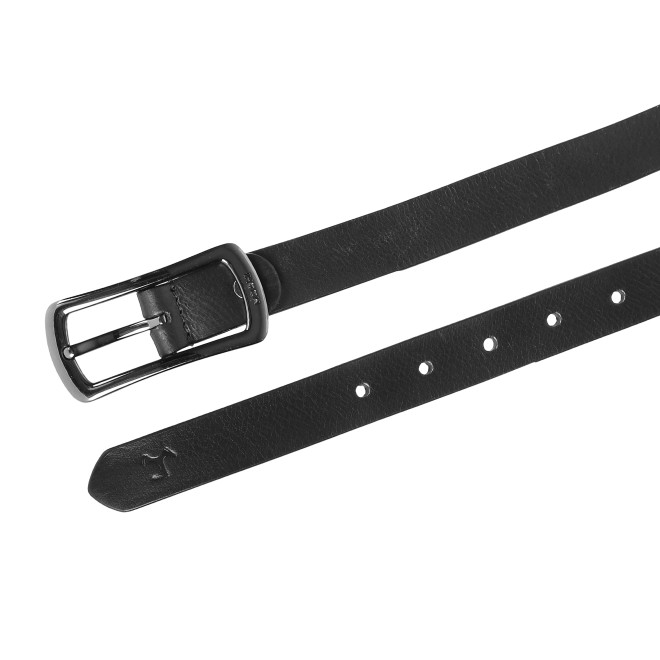 Mochi Women Black Womens Belts Pin Buckle (SKU: 187-14-11-40)