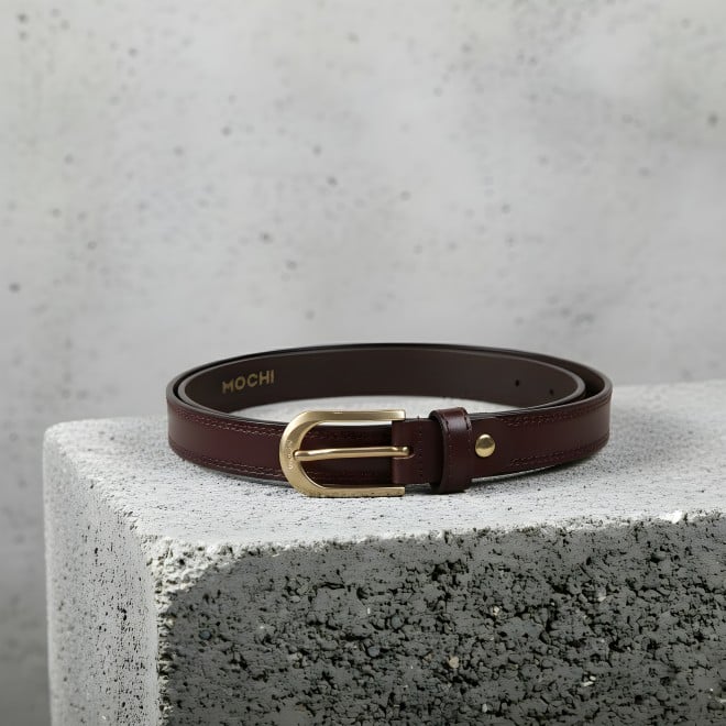 Mochi Women Maroon Belts