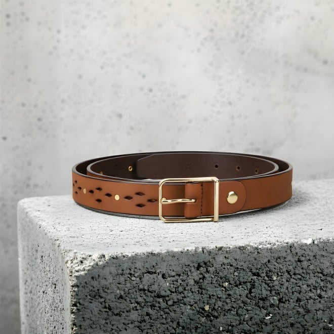 Mochi Women Tan Belts