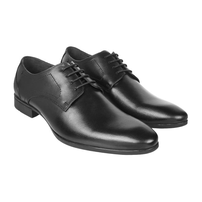 Mochi Men Black Formal Lace Up