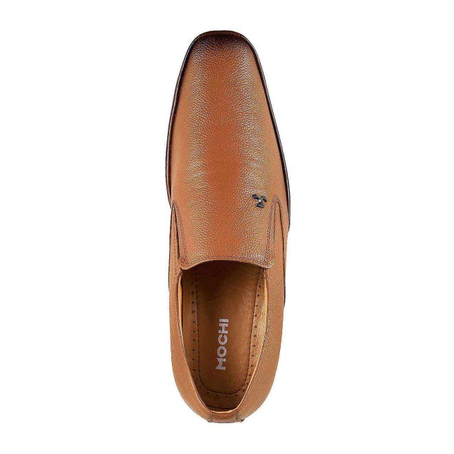 Mochi Men Tan Formal Moccasin (SKU: 19-1885-23-43)