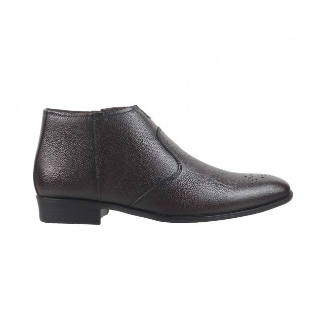 Mochi Men Brown Formal Boots (SKU: 19-212-12-40)