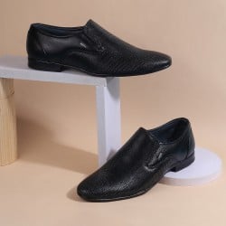 Men Black Formal Moccasin