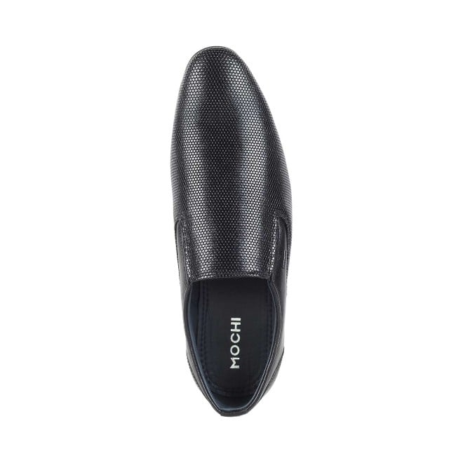 Mochi Men Black Formal Moccasin (SKU: 19-273-11-40)