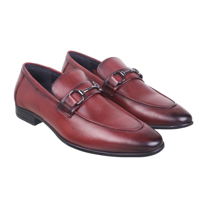 Mochi Men Wine Formal Moccasin