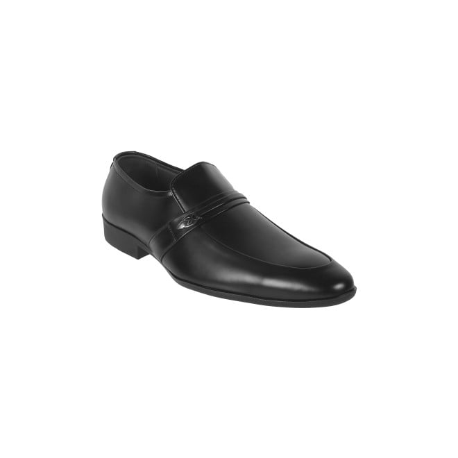 Mochi Men Black Formal Moccasin