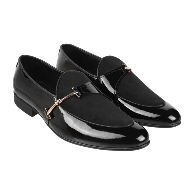 Mochi Men Black Party Moccasin