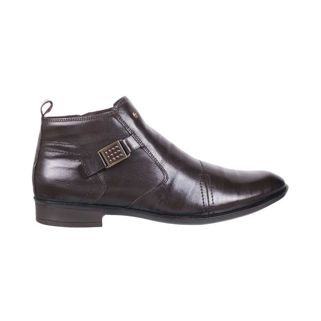 Mochi Men Brown Formal Boots (SKU: 19-347-12-40)