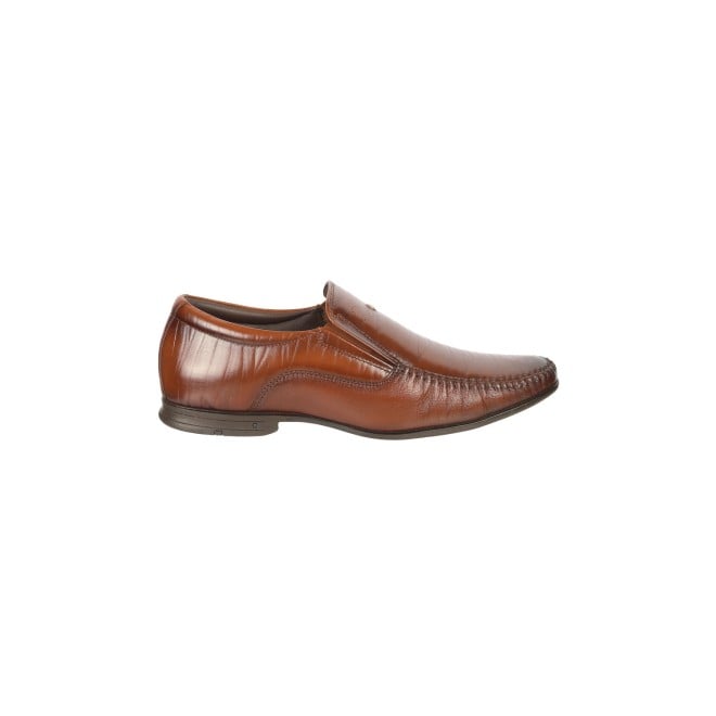 Mochi Men Tan Formal Slip-Ons (SKU: 19-365-23-40)