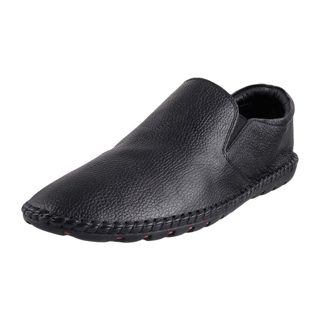 Mochi Men Black Casual Moccasin (SKU: 19-3841L-11-46)