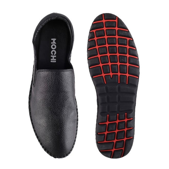 Mochi Men Black Casual Moccasin (SKU: 19-3841L-11-46)