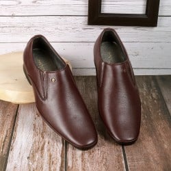 Men Brown Formal Moccasin