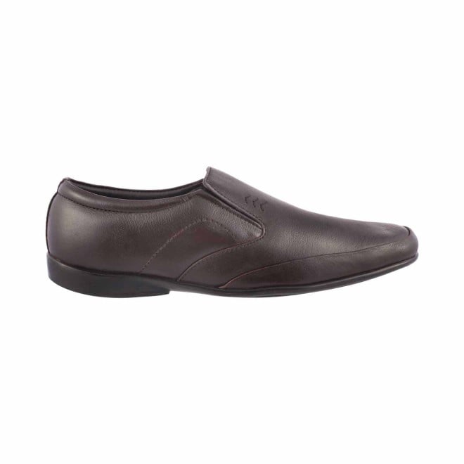 Mochi Men Brown Formal Moccasin (SKU: 19-3979-12-43)