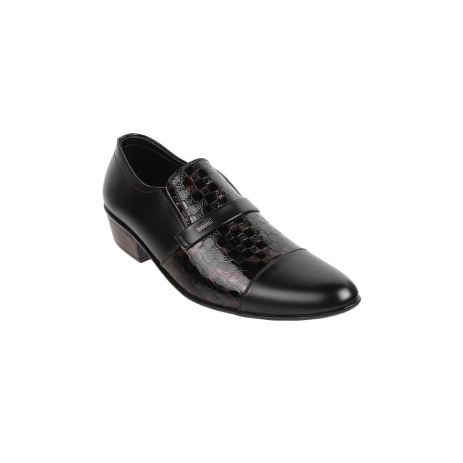 Mochi Men Black Formal Slip-Ons (SKU: 19-4-53-40)