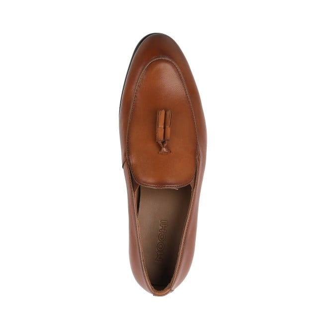 Mochi Men Tan Formal Moccasin (SKU: 19-403-23-40)