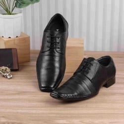 Men Black Formal Lace-Up