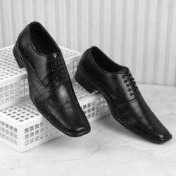 Men Black Formal Brogue