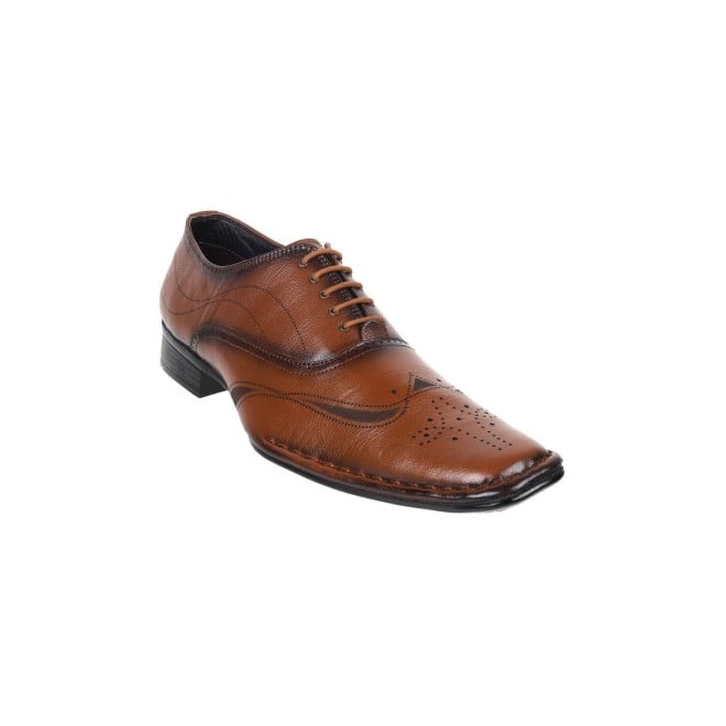 Mochi Men Tan Formal Brogue (SKU: 19-425-23-40)