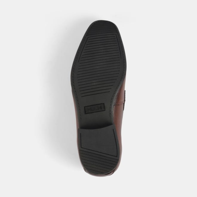 Mochi Men Tan Formal Moccasin (SKU: 19-434-23-40)