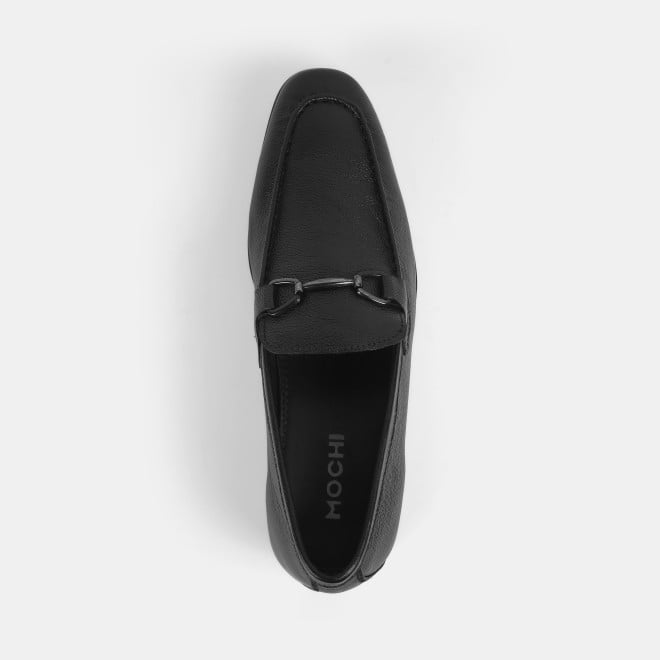 Mochi Men Black Formal Moccasin (SKU: 19-434-11-40)