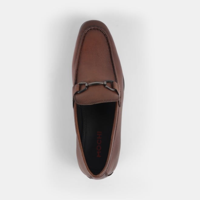 Mochi Men Tan Formal Moccasin (SKU: 19-434-23-40)
