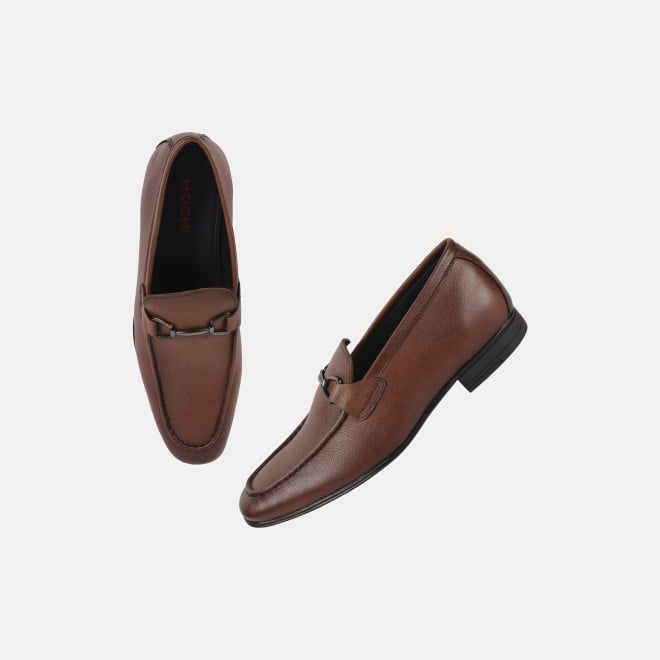 Mochi Men Tan Formal Moccasin (SKU: 19-434-23-40)