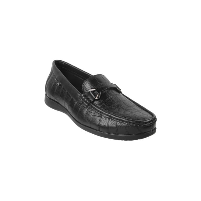 Mochi Men Black Formal Slip-Ons (SKU: 19-436-11-40)