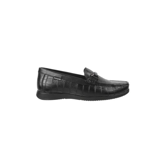 Mochi Men Black Formal Slip-Ons (SKU: 19-436-11-40)