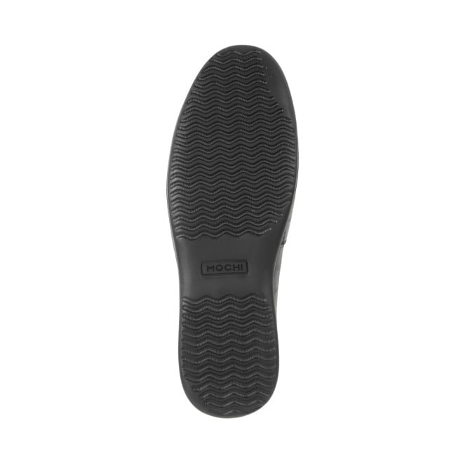 Mochi Men Black Formal Slip-Ons (SKU: 19-436-11-40)