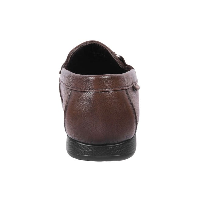 Mochi Men Brown Formal Slip-Ons (SKU: 19-437-12-40)