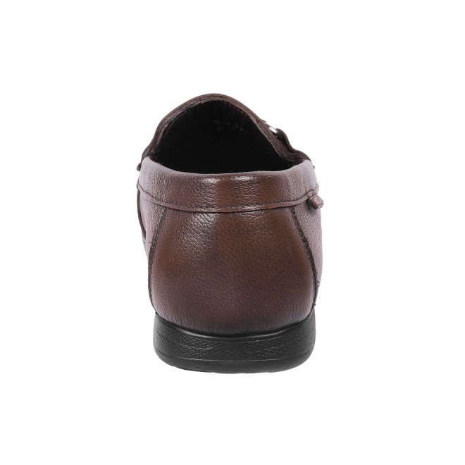Mochi Men Brown Formal Slip-Ons (SKU: 19-437-12-42)