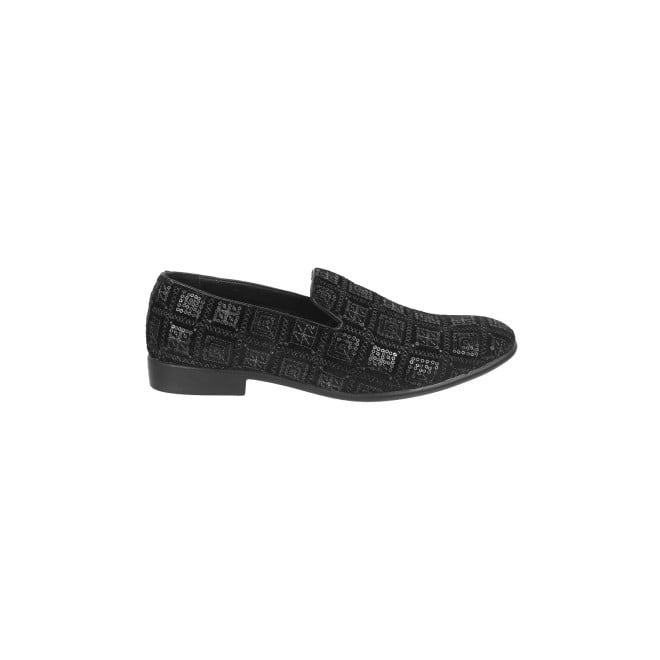 Mochi Men Black Party Moccasin (SKU: 19-439-11-40)