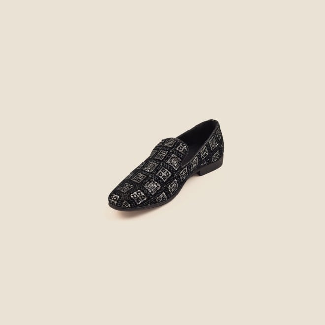 Mochi Men Black Party Moccasin (SKU: 19-439-11-40)