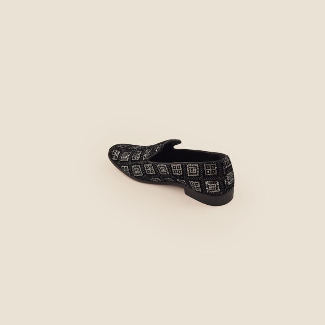 Mochi Men Black Party Moccasin (SKU: 19-439-11-40)