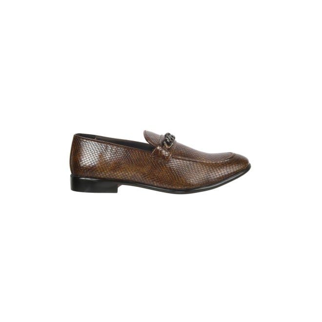 Mochi Men Tan Formal Slip Ons (SKU: 19-440-23-42)