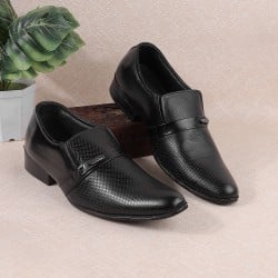 Men Black Formal Moccasin