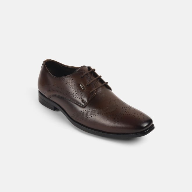 Mochi Men Brown Formal Lace Up
