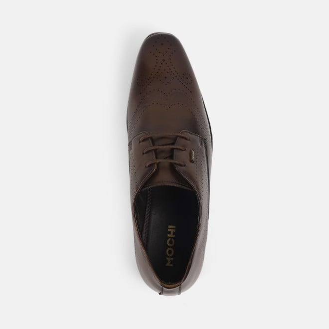 Mochi Men Brown Formal Lace Up (SKU: 19-459-12-40)