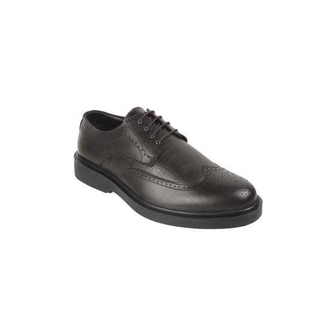 Mochi Men Brown Formal Lace Ups (SKU: 19-468-12-40)